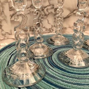 Vintage Champagne Flutes Millennium 2000 Set 6